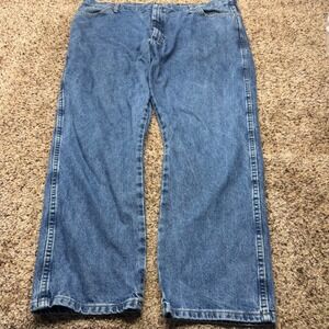 Wrangler George Strait Collection Mens 42x30 Relaxed Fit Blue Jeans 101MGSHD